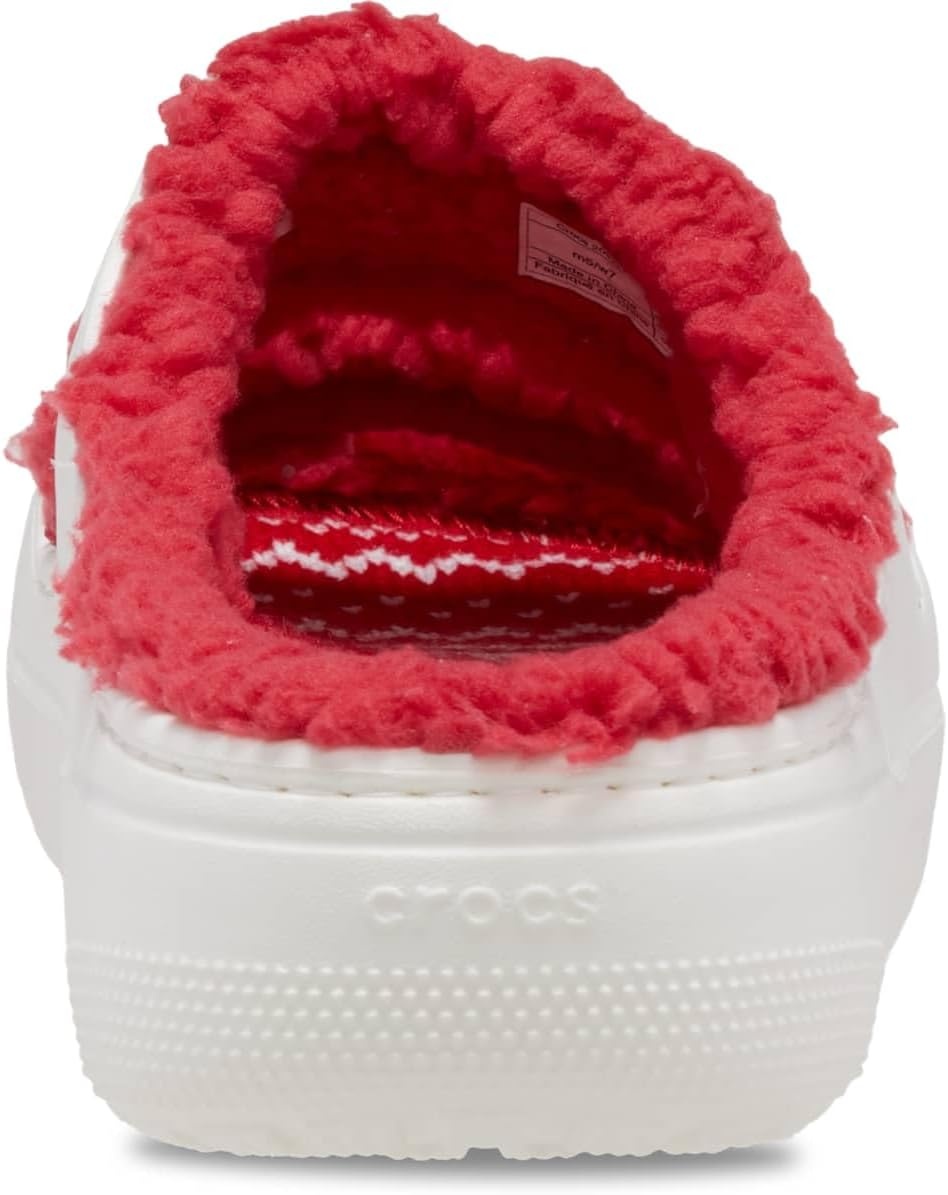 image:imageCrocs Classic ClogsWhiteHoliday Print