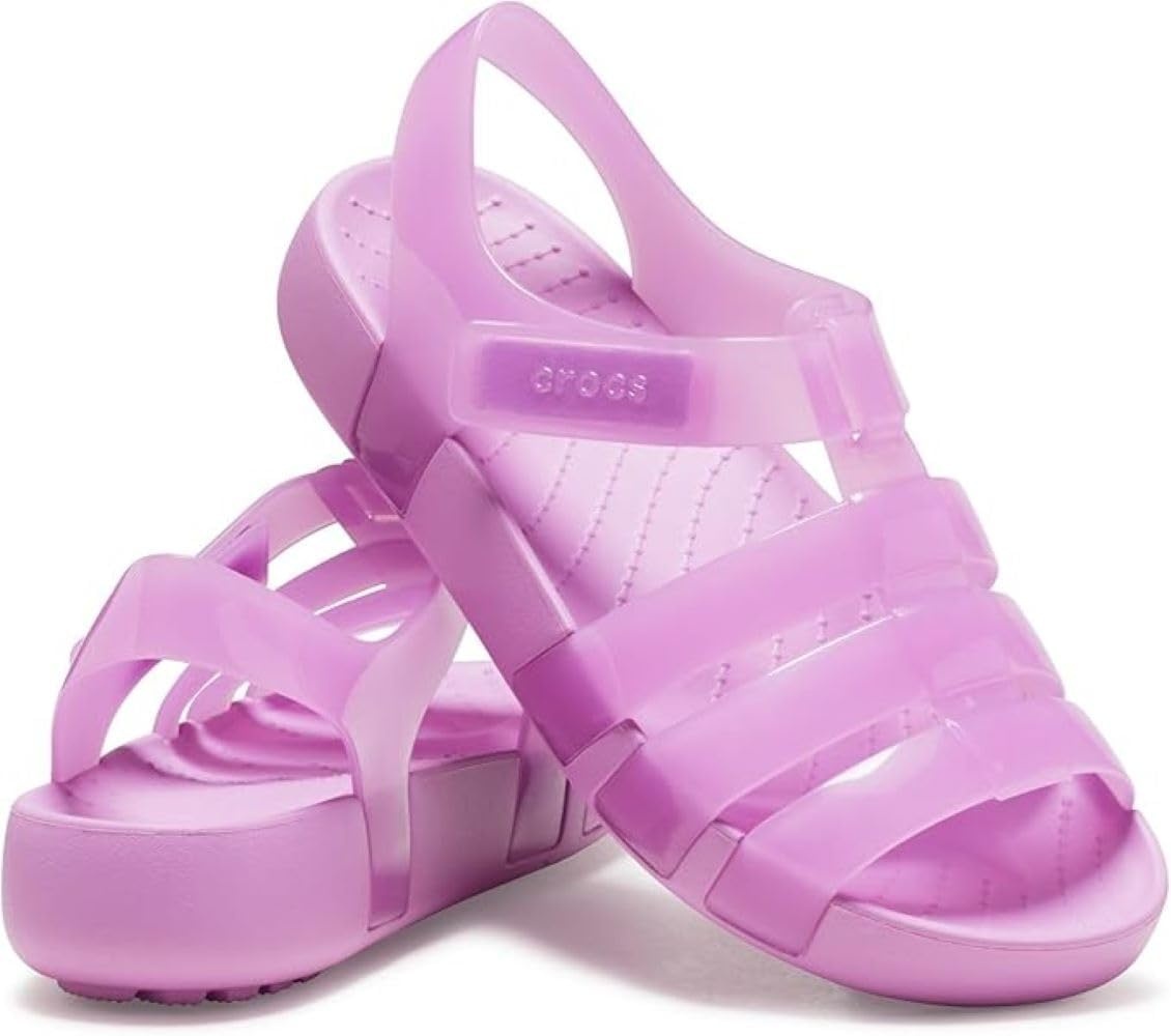 image:imageCrocs Girls Isabella Glitter SandalsBubble