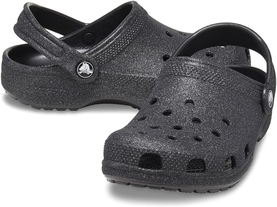 image:imageCrocs Kids Classic Glitter ClogBlack Glitter