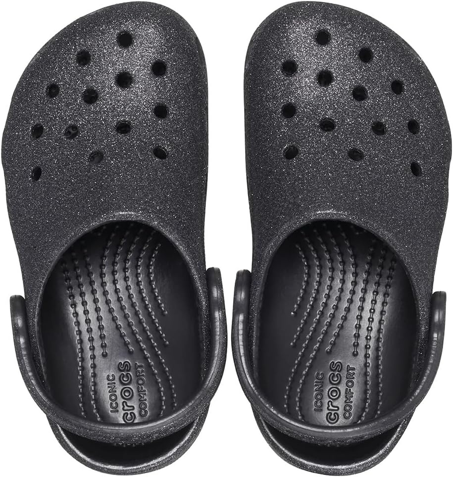 image:imageCrocs Kids Classic Glitter ClogBlack Glitter