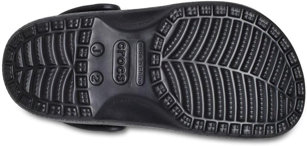 image:imageCrocs Kids Classic Glitter ClogBlackSilver Glitter