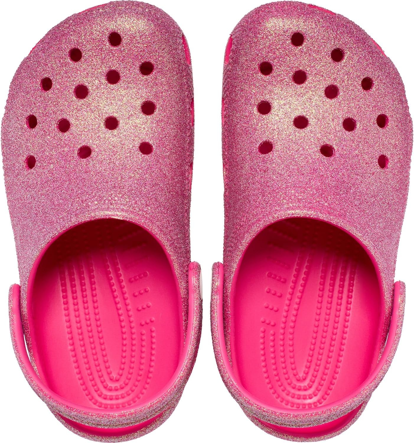 image:imageCrocs Kids Classic Glitter ClogDragon Fruit