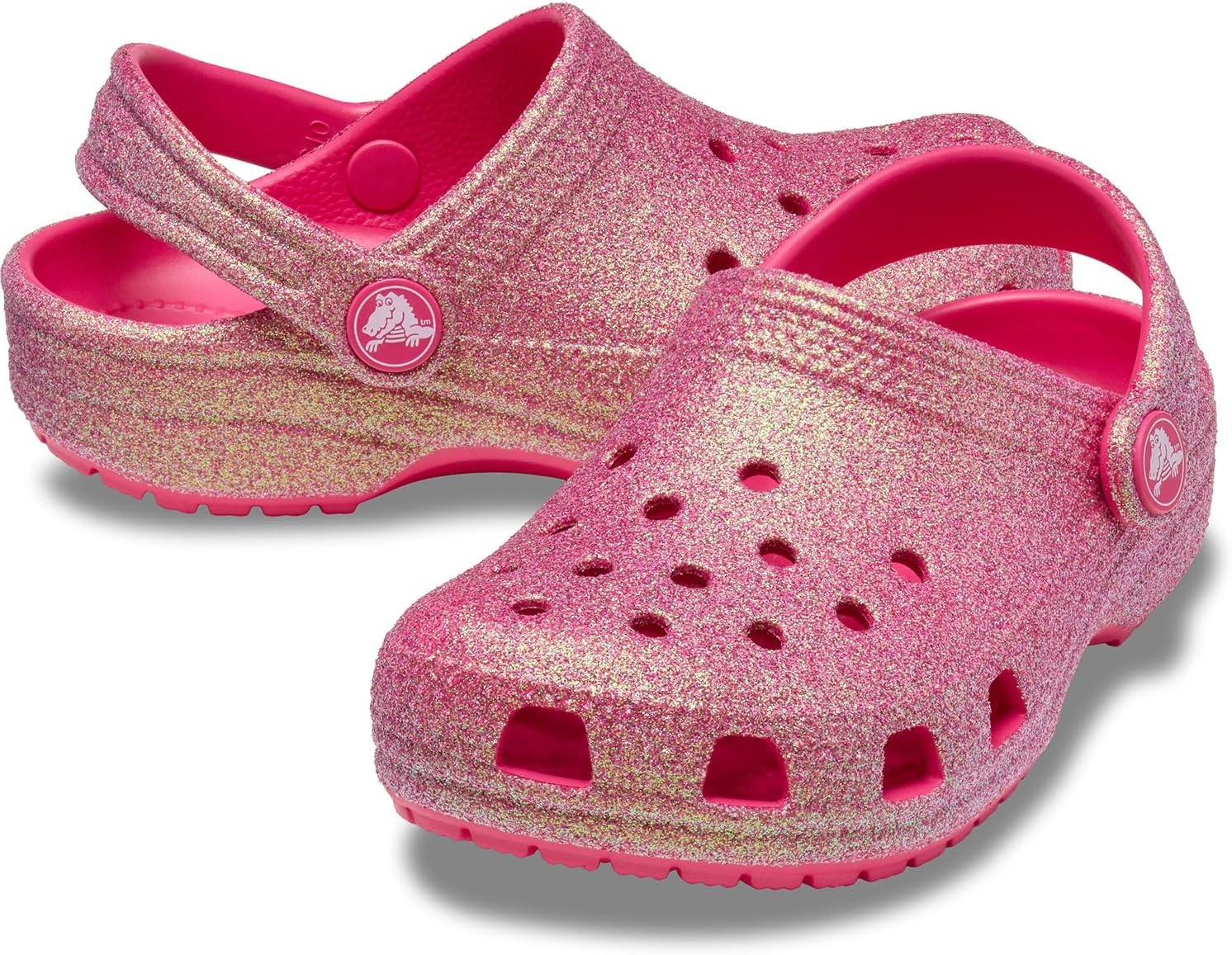 image:imageCrocs Kids Classic Glitter ClogDragon Fruit