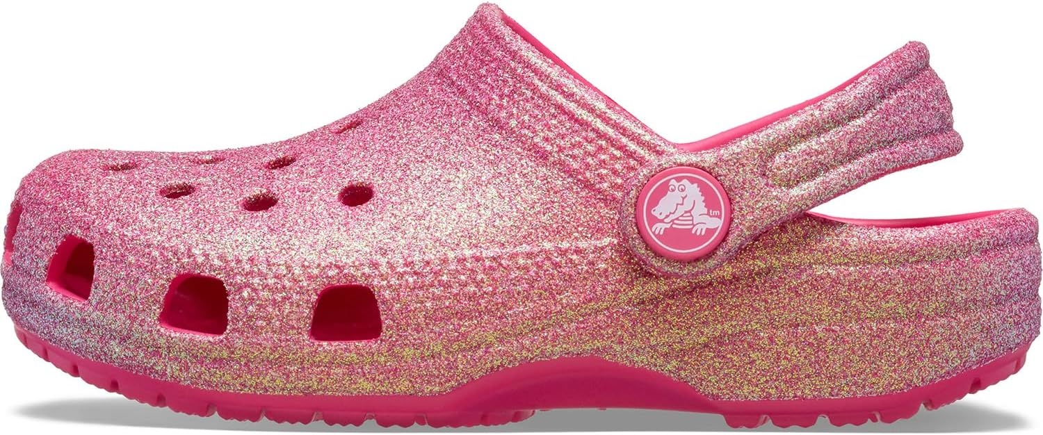 image:imageCrocs Kids Classic Glitter ClogDragon Fruit