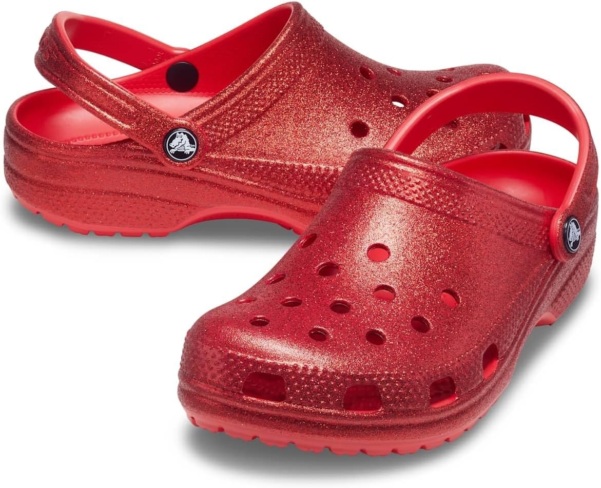 image:imageCrocs Kids Classic Glitter ClogFlame