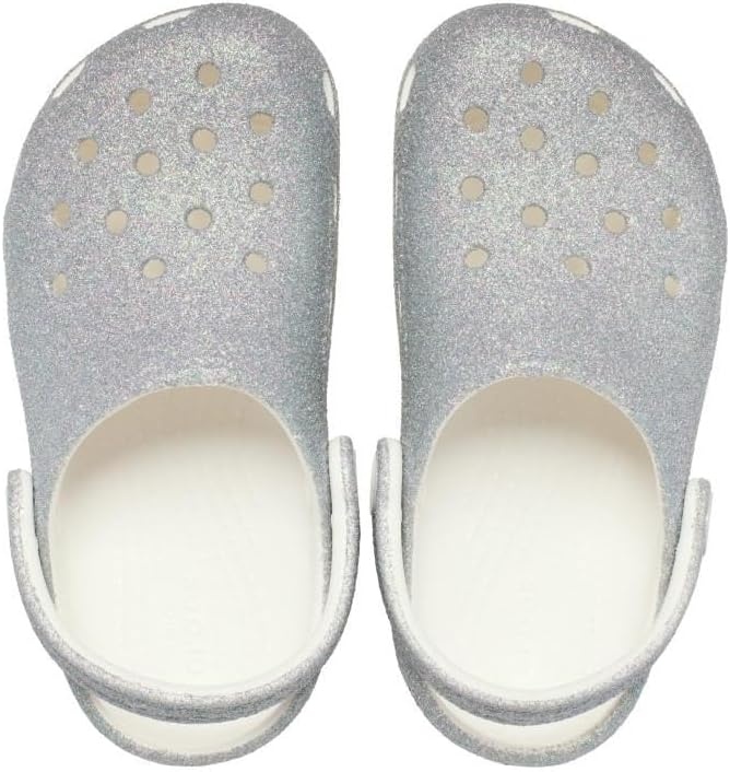 image:imageCrocs Kids Classic Glitter ClogGlittery White