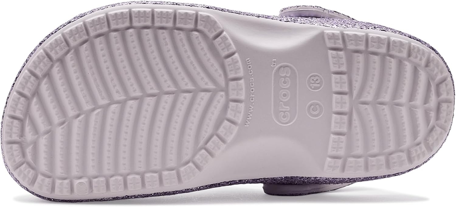 image:imageCrocs Kids Classic Glitter ClogGrape Ice