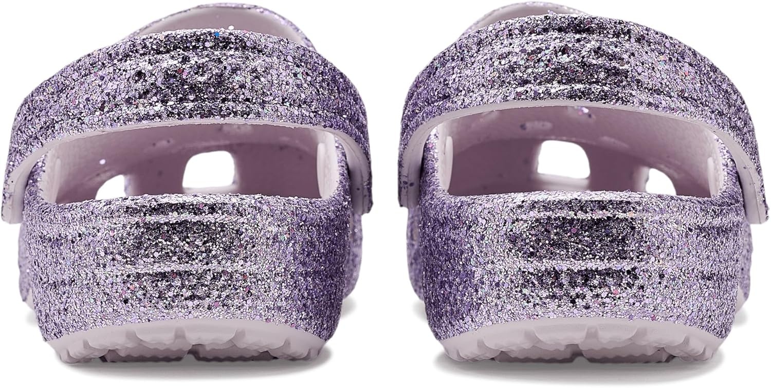 image:imageCrocs Kids Classic Glitter ClogGrape Ice