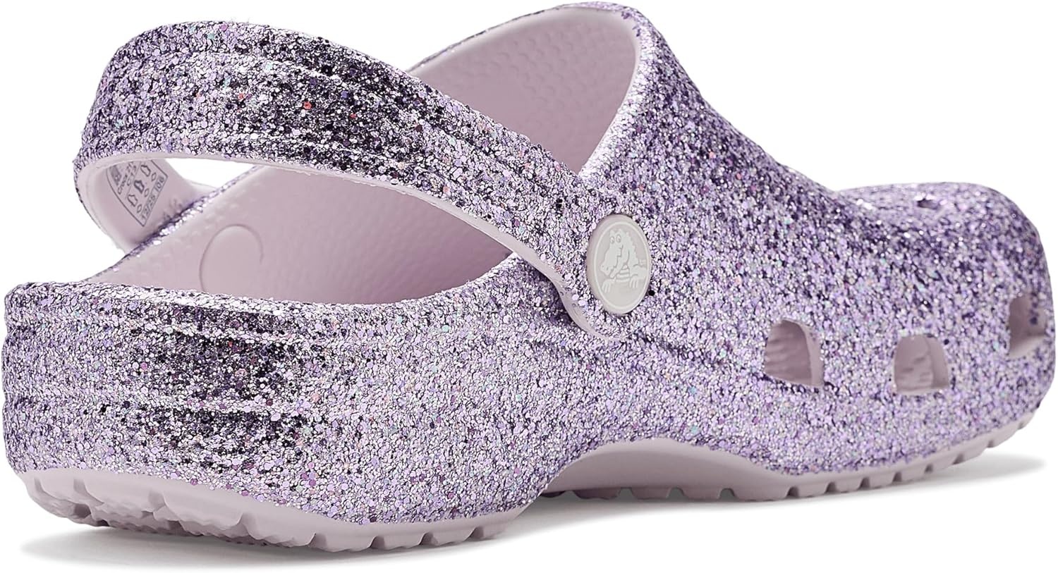 image:imageCrocs Kids Classic Glitter ClogGrape Ice