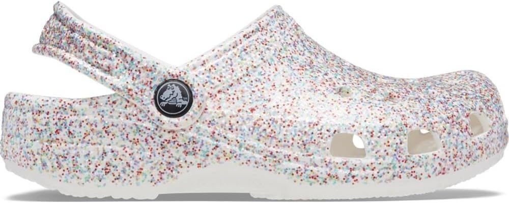 image:imageCrocs Kids Classic Glitter ClogNeon PurpleMulti