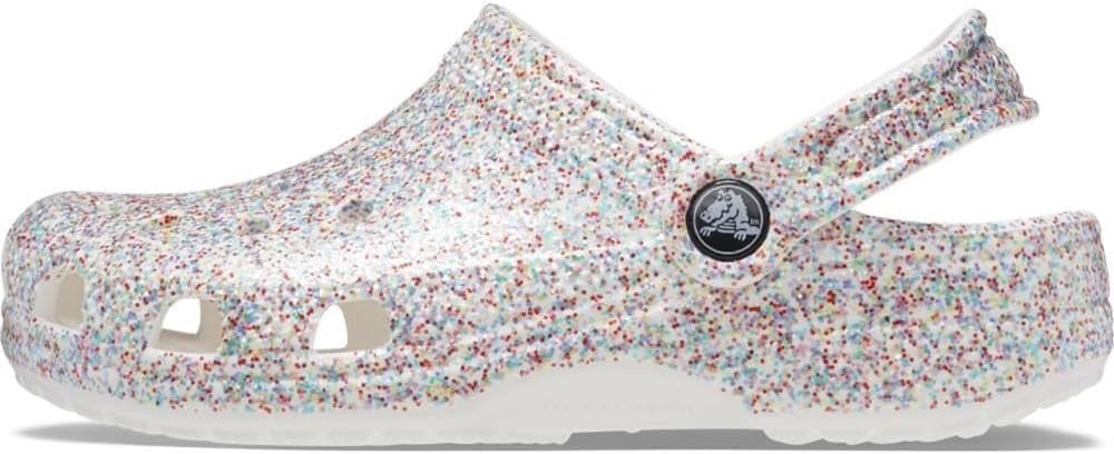 image:imageCrocs Kids Classic Glitter ClogNeon PurpleMulti