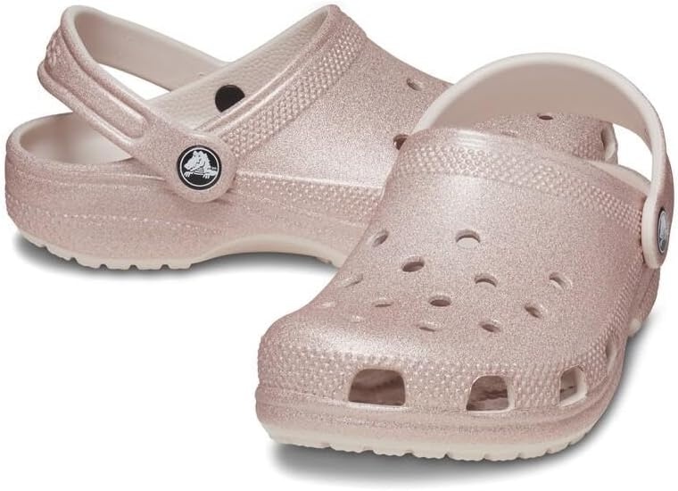 image:imageCrocs Kids Classic Glitter ClogQuartz Glitter