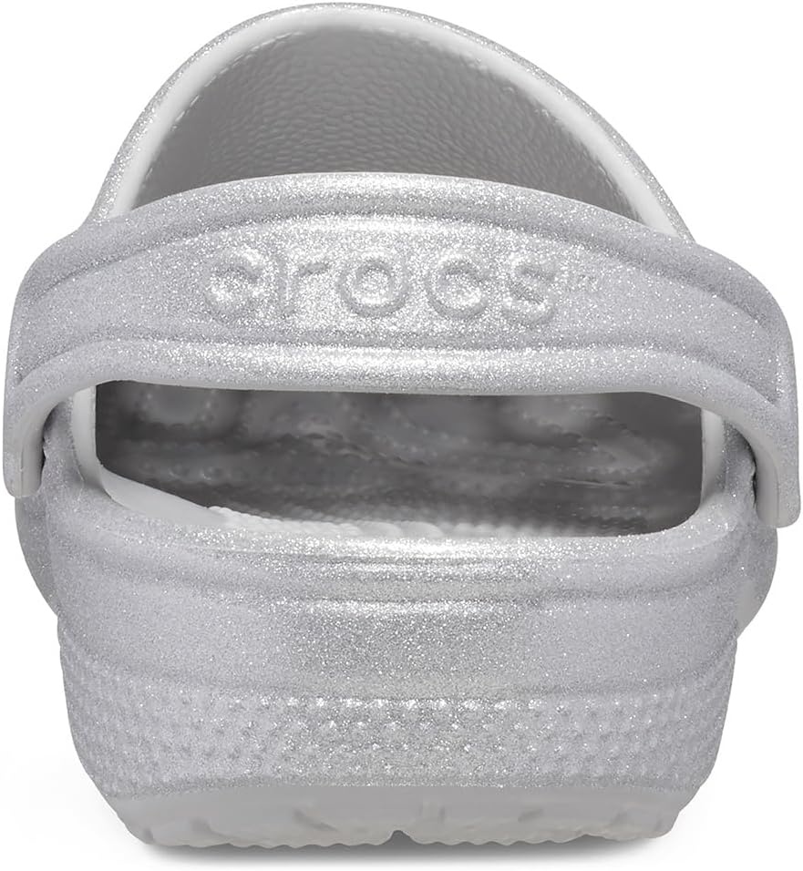 image:imageCrocs Kids Classic Glitter ClogSilver Glitter