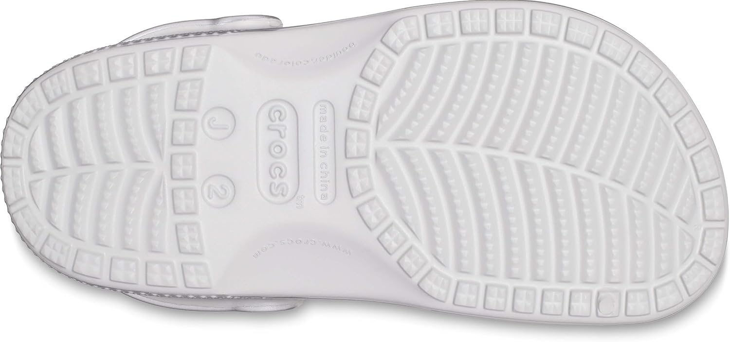 image:imageCrocs Kids Classic Glitter ClogSilver Metallic