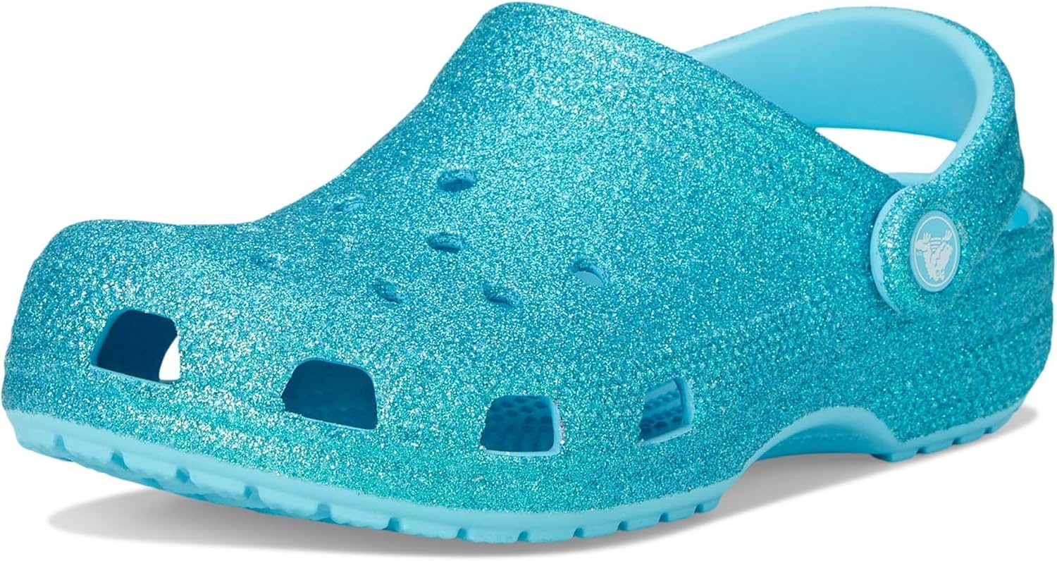 image:imageCrocs Kids Classic Glitter ClogTinted Glass