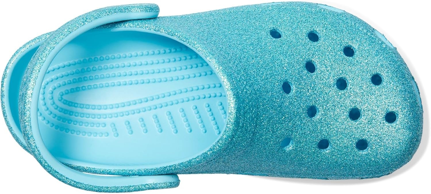 image:imageCrocs Kids Classic Glitter ClogTinted Glass