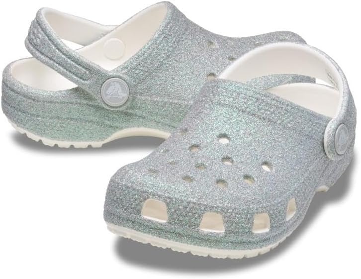 image:imageCrocs Kids Classic Glitter ClogWhite