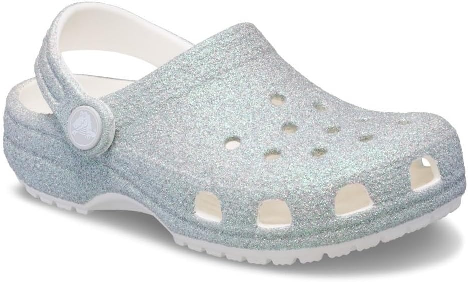 image:imageCrocs Kids Classic Glitter ClogWhite