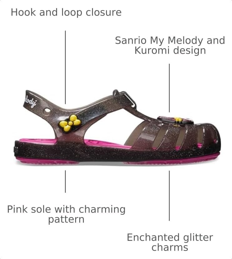image:imageCrocs Kids Sanrio Isabella SandalsMultiMy Melody Kurmi