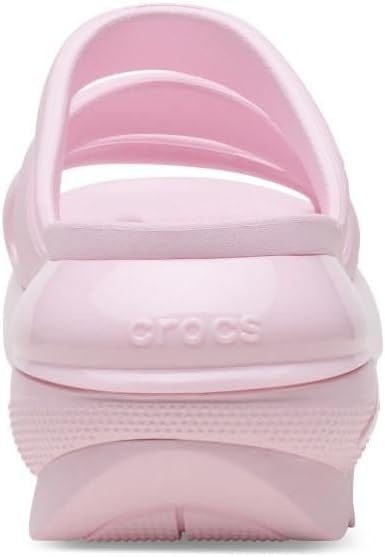 image:imageCrocs unisexadult Mega Crush Triple Strap SandalPink Milk