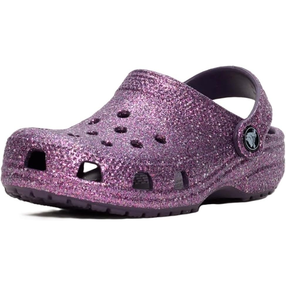 image:imageCrocs Kids Classic Glitter ClogDark IrisMulti