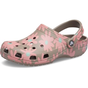 Crocs Classic Clogs(Mushroom/Multi Flower)