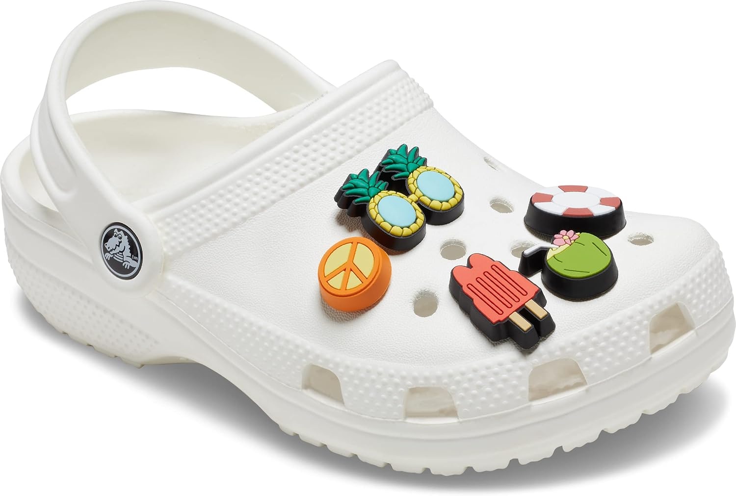 image:imageCrocs 5Pack Shoe Charms Jibbitz Happy Summer One Size