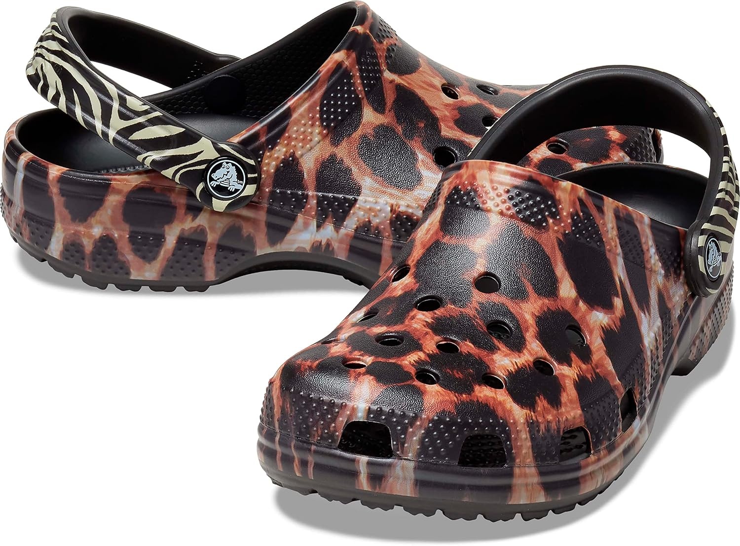 image:imageCrocs Athens Thong SandalBlackMulti Ani