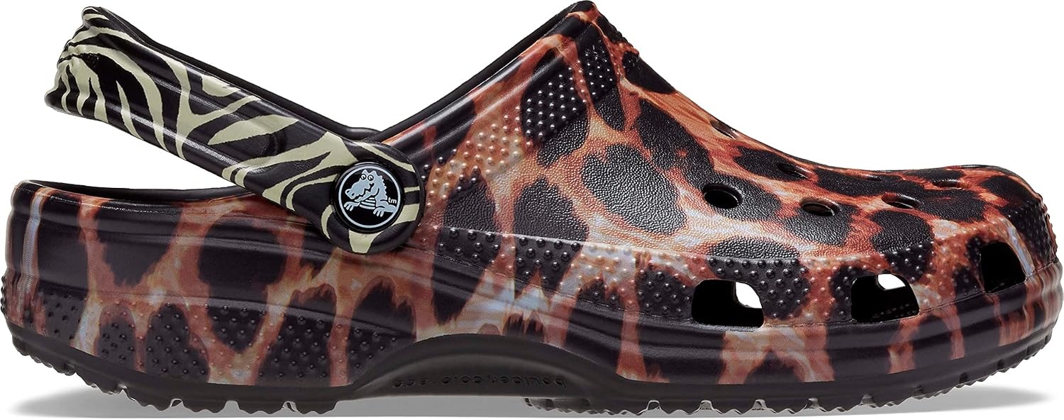 image:imageCrocs Athens Thong SandalBlackMulti Animal Remix