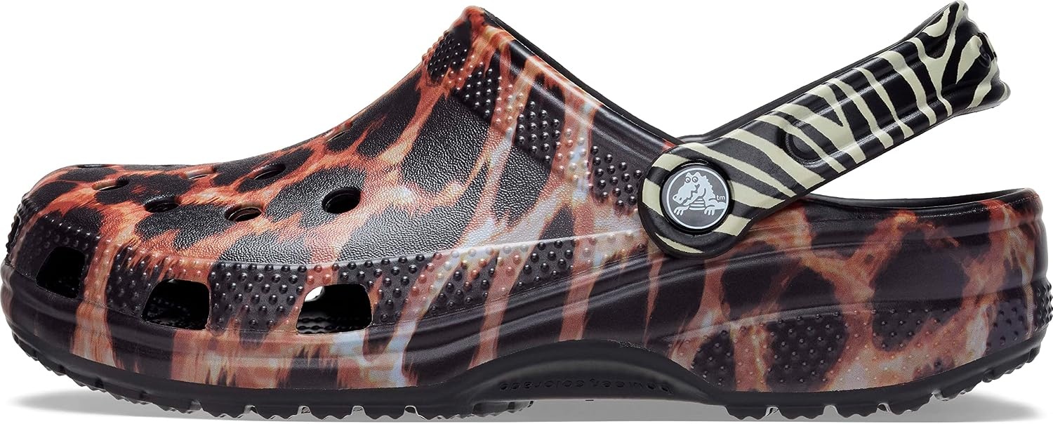 image:imageCrocs Athens Thong SandalBlackMulti Animal Remix