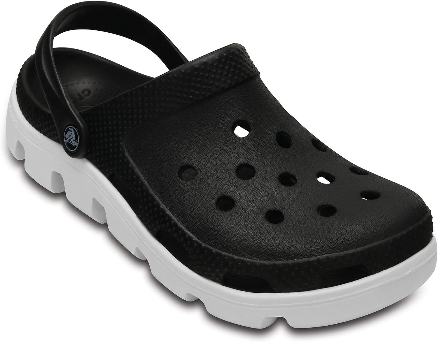 image:imageCrocs Athens Thong SandalBlackWhite
