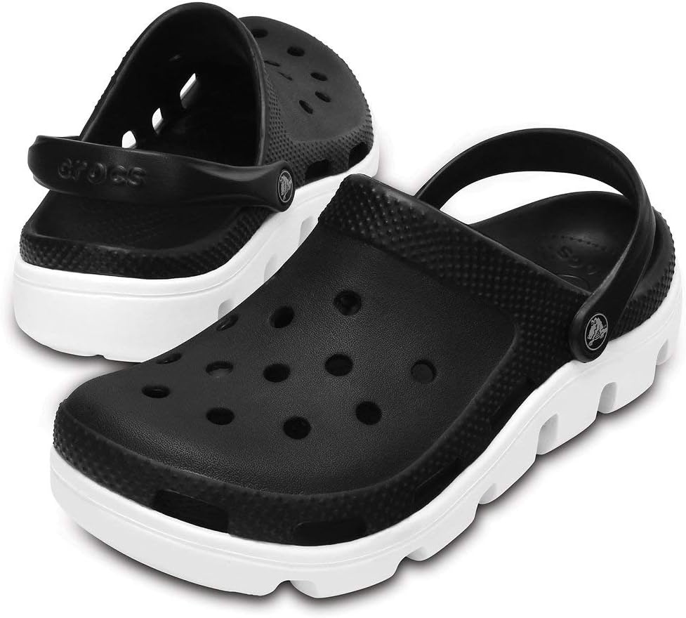 image:imageCrocs Athens Thong SandalBlackWhite