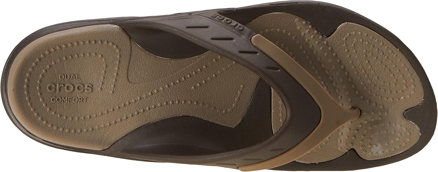 image:imageCrocs Athens Thong SandalBrown Espresso Walnut 23b