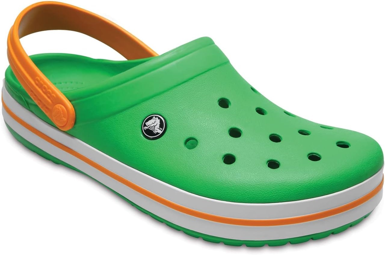image:imageCrocs Athens Thong SandalGrass Green White Blazing Orange