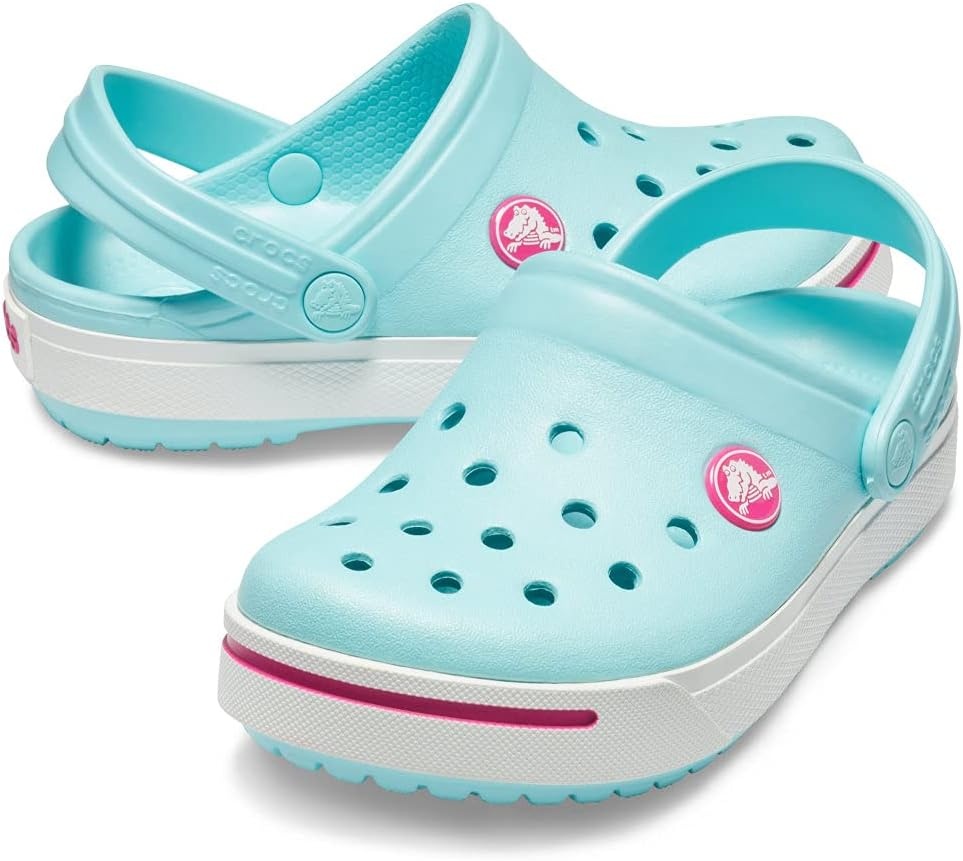 image:imageCrocs Athens Thong SandalIce BlueCandy Pink