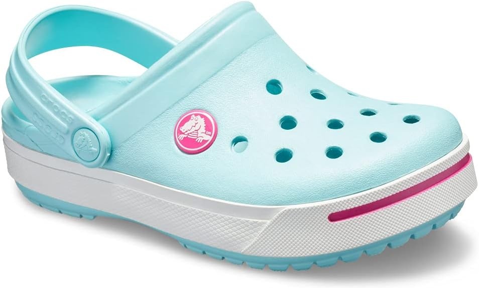image:imageCrocs Athens Thong SandalIce BlueCandy Pink