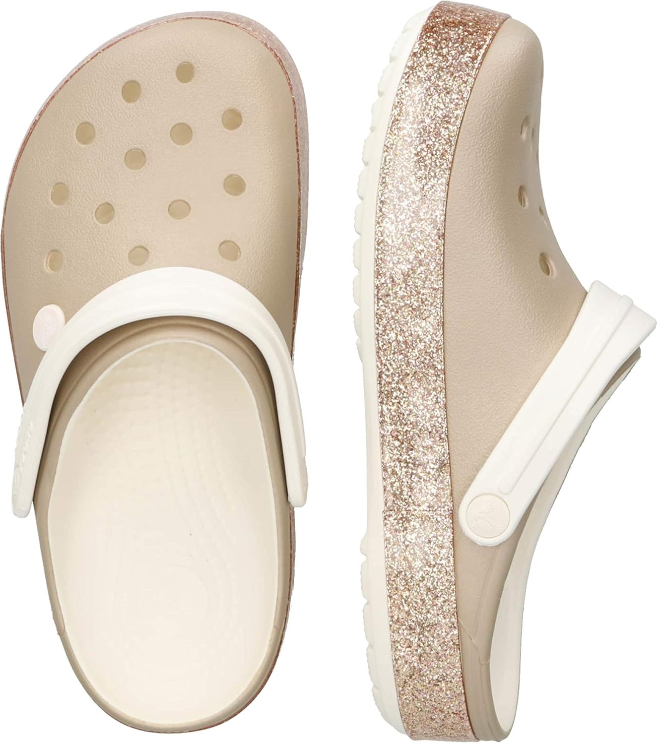 image:imageCrocs Athens Thong SandalMetallic Champagne