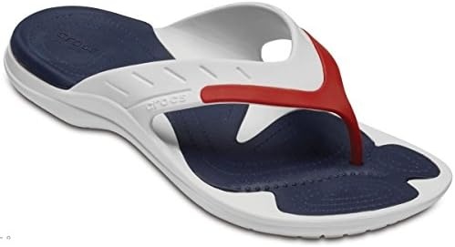 image:imageCrocs Athens Thong SandalWhite Red Navy