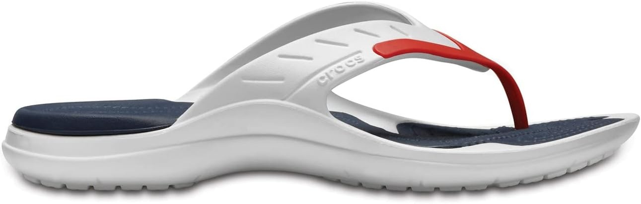 image:imageCrocs Athens Thong SandalWhite Red Navy