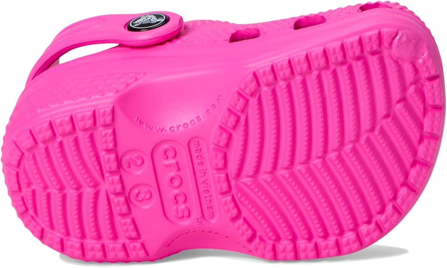image:imageCrocs Baby Girls Classic Littles ClogsPink Crush