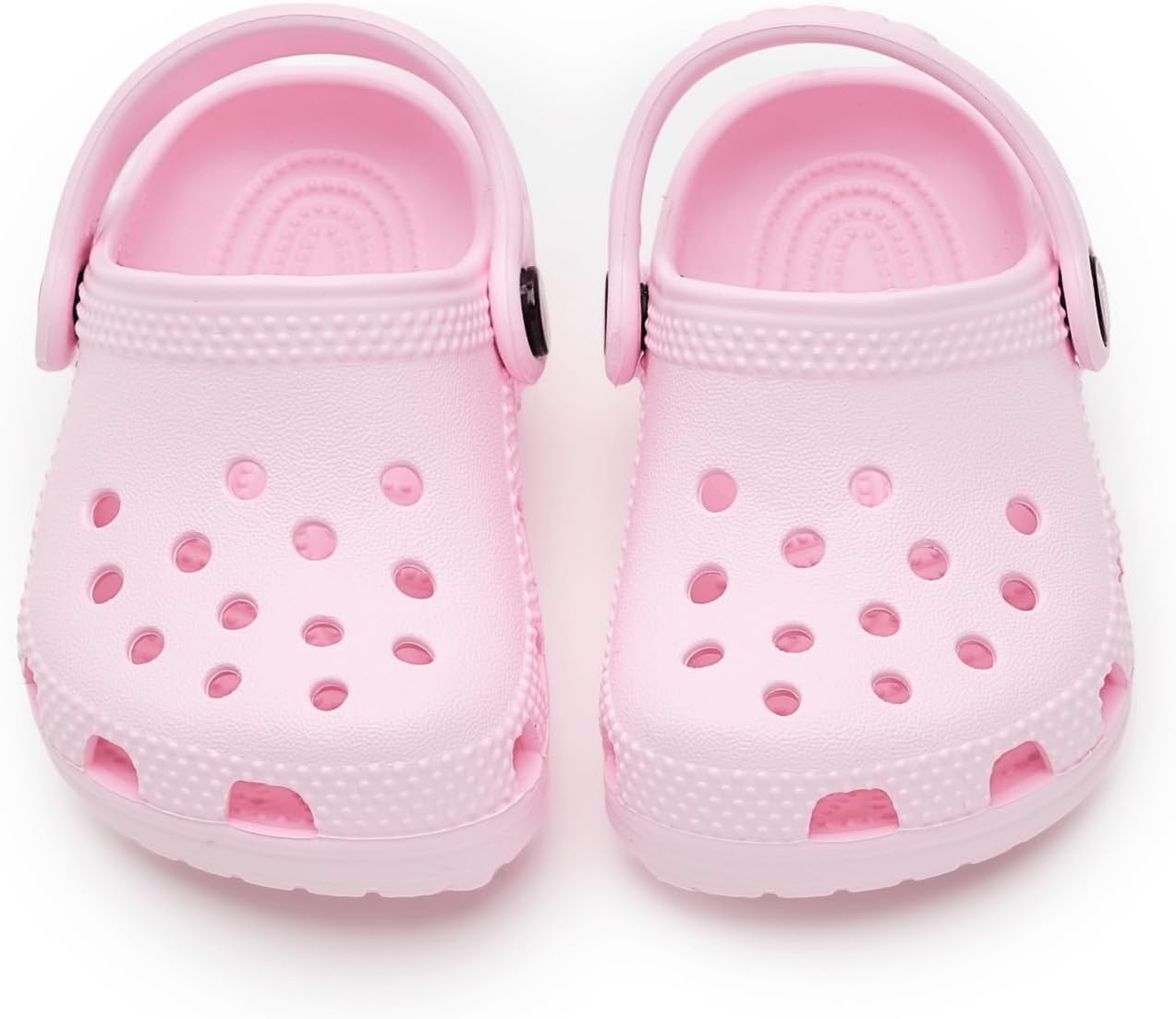 image:imageCrocs Baby Girls Classic Littles ClogsPink Milk