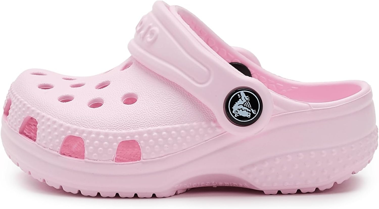 image:imageCrocs Baby Girls Classic Littles ClogsPink Milk