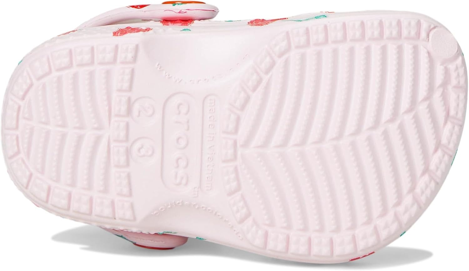 image:imageCrocs Baby Girls Classic Littles ClogsPink MilkCherries