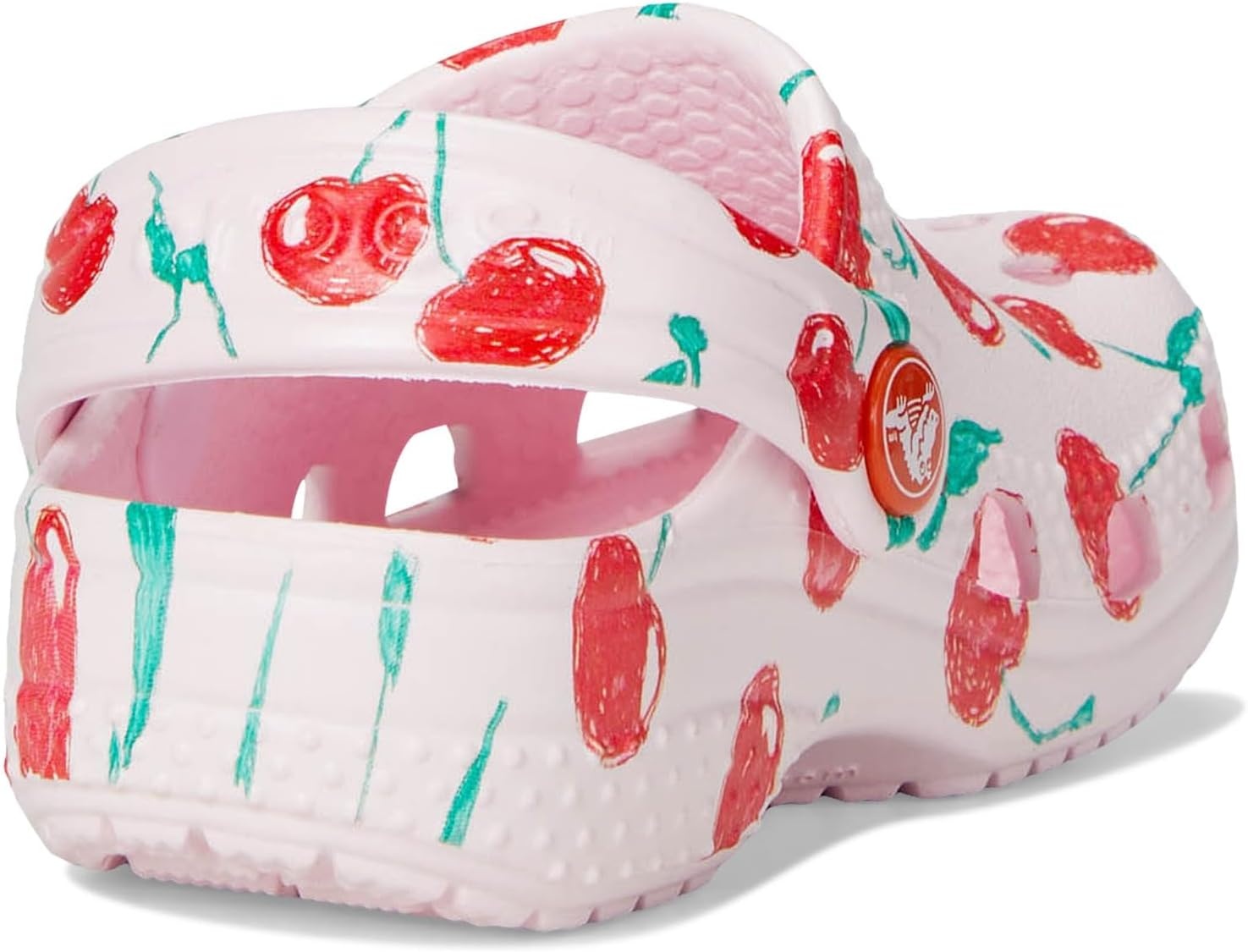 image:imageCrocs Baby Girls Classic Littles ClogsPink MilkCherries