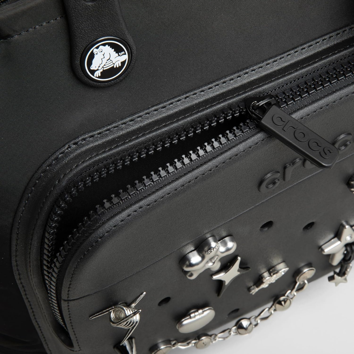 image:imageCrocs Classic Backpack Personalize with Jibbitz Charms Black One SizeBlack