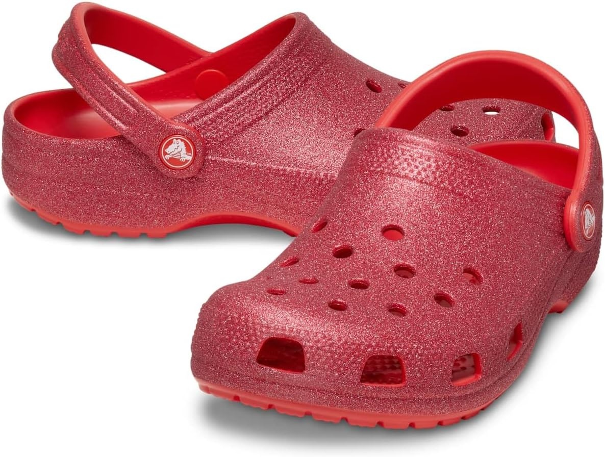 image:imageCrocs Classic Clogs GlitterCherry Red