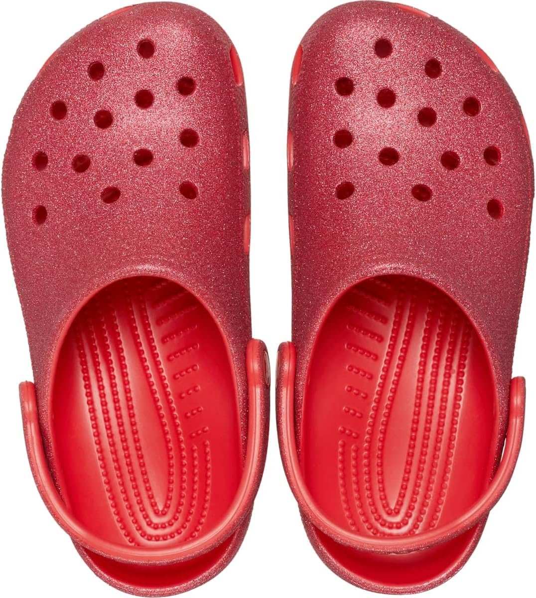 image:imageCrocs Classic Clogs GlitterCherry Red