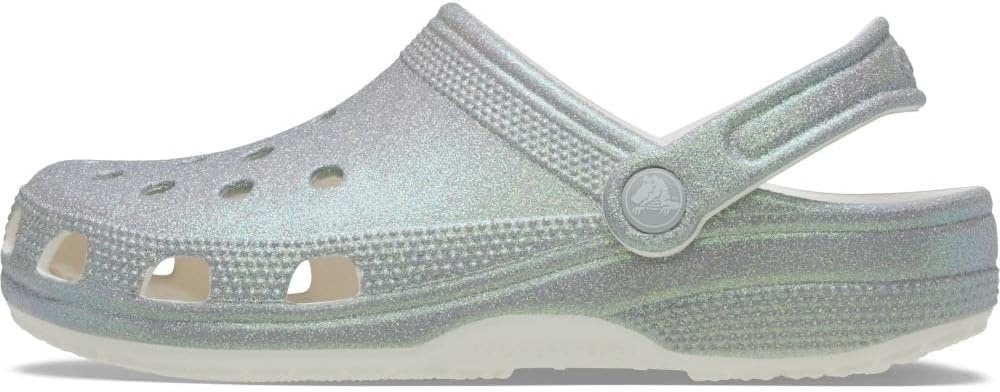 image:imageCrocs Classic Clogs GlitterIridescent White