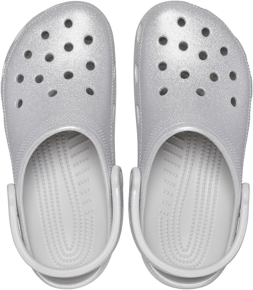 image:imageCrocs Classic Clogs GlitterSilver Glitter