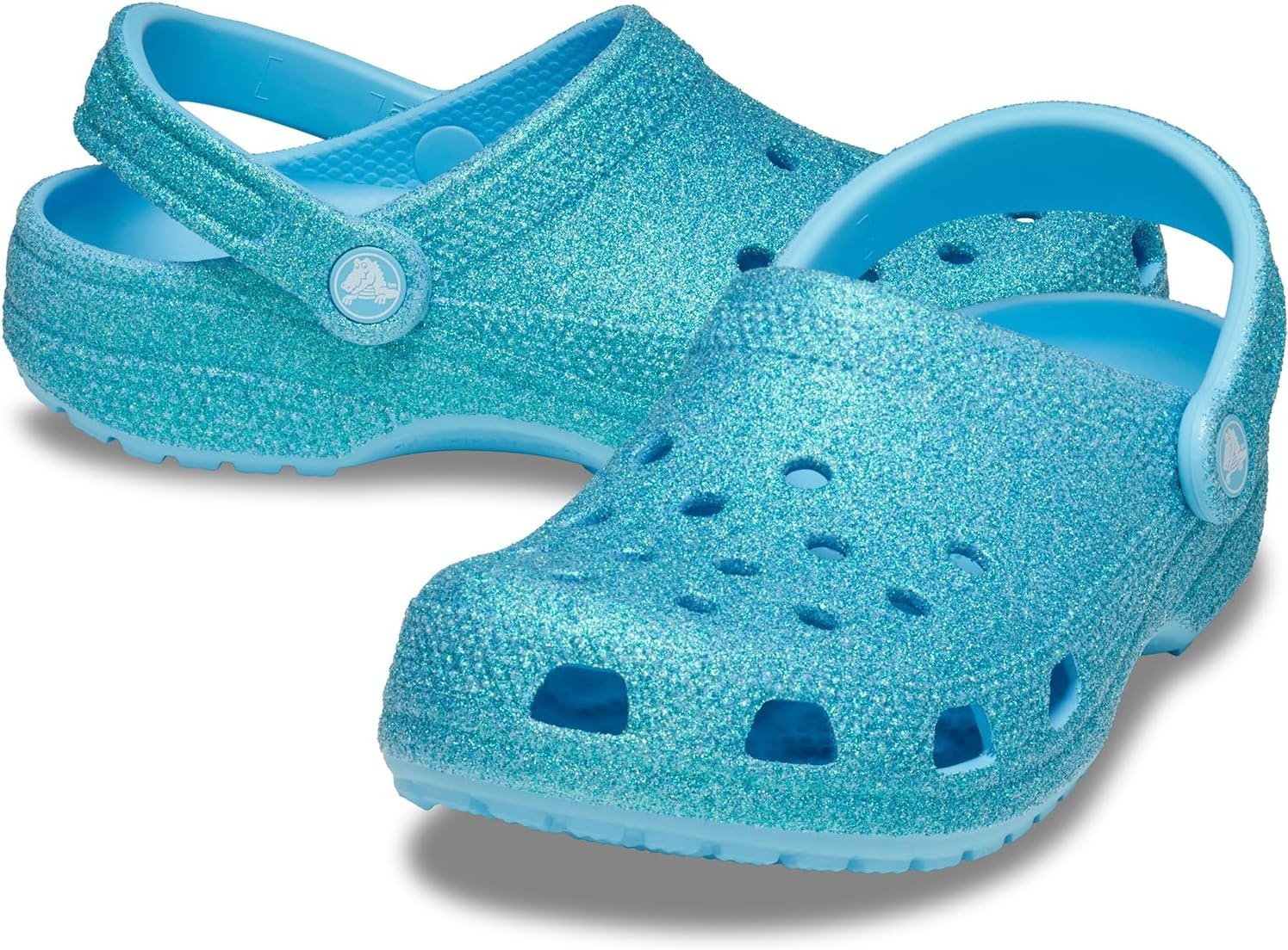 image:imageCrocs Classic Clogs GlitterTinted Glass